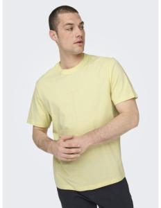 ONLY & SONS - ONSLEVI LIFE REG TEXT SS TEE NOOS