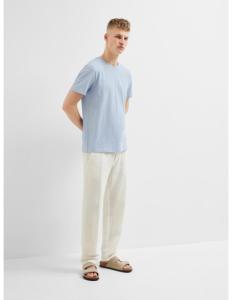 SELECTED HOMME - SLHASPEN SLUB SS O-NECK TEE NOOS