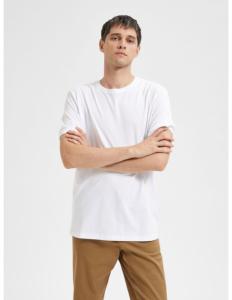 SELECTED HOMME - SLHASPEN SS O-NECK TEE W