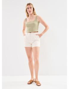 VILA - VIEMILIA EMB ANGLAISE DENIM SHORTS