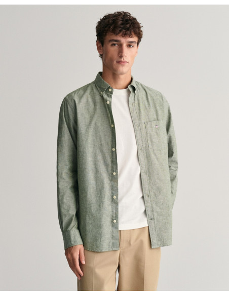 Gant - REG COTTON LINEN SHIRT