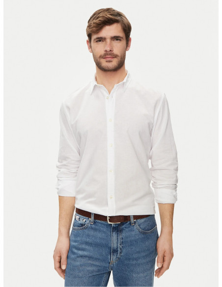 Jack & Jones - JJELINEN SHIRT LS SN