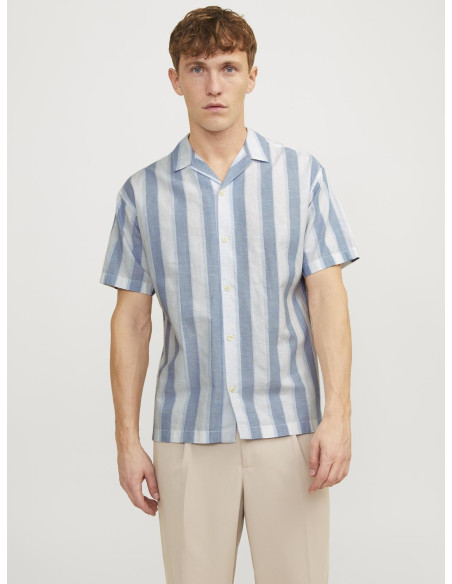 Jack & Jones - JPRCCSUMMER STRIPE RESORT SHIRT S/S