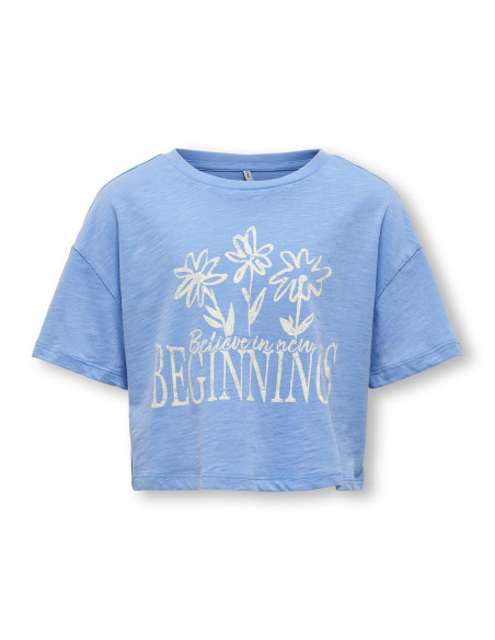 KIDS ONLY - KOGNORA S/S FLOWERS TOP BOX JRS