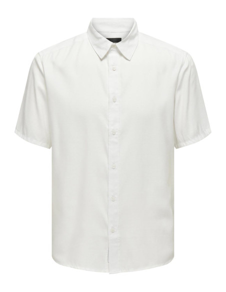 ONLY & SONS - ONSDEN LIFE REG SS SOLID SHIRT