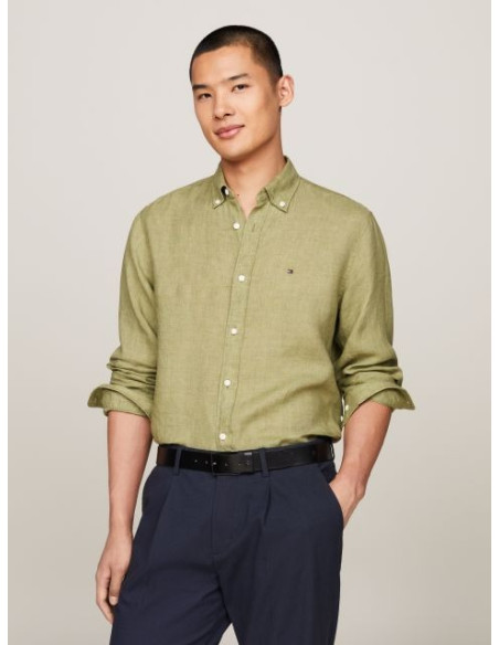 Tommy Hilfiger - PIGMENT DYED LI SOLID RF SHIRT