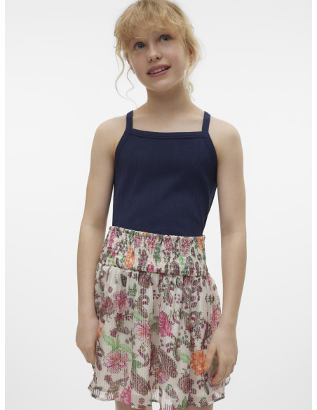 Vero Moda Girl - VMLAVENDER SL RIB TOP JRS GIRL