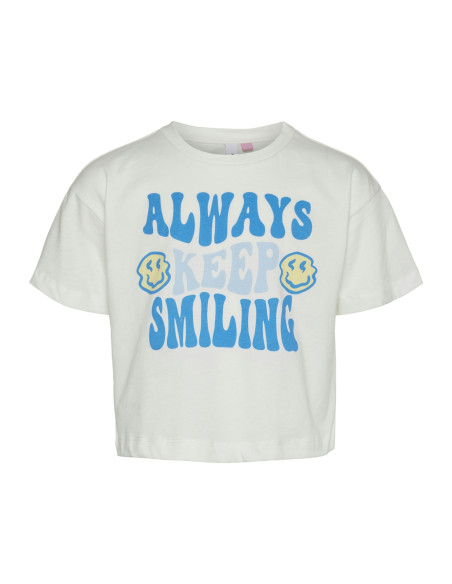 Vero Moda Girl - VMSMILES KELLY CROP SS TOP JRS GIRL
