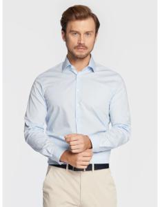 CALVIN KLEIN - POPLIN STRETCH REGULAR SHIRT