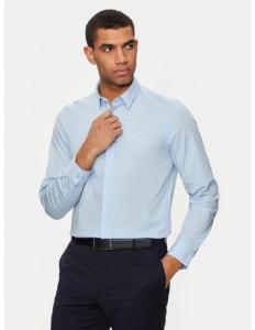 CALVIN KLEIN - STRETCH POPLIN SLIM SHIRT