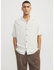 Jack & Jones - JJEJEFF SOLID RESORT SHIRT SS SN