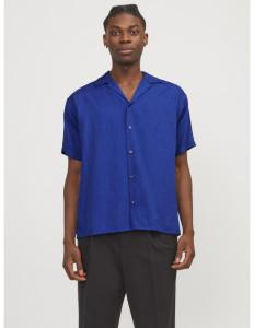 Jack & Jones - JPRCCAARON TENCEL RESORT SHIRT S/S SN