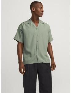 Jack & Jones - JPRCCAARON TENCEL RESORT SHIRT S/S SN