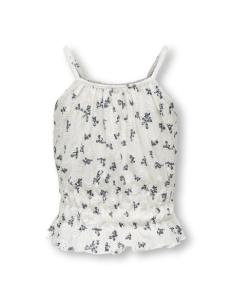 KIDS ONLY - KOGLAVENDEL S/L ELASTICATED TOP JRS