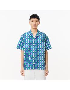 Lacoste - MEN'S SHORT SLEEVE PATTERNED SHIRT