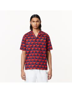 Lacoste - MEN'S SHORT SLEEVE PATTERNED SHIRT