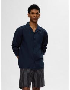 SELECTED HOMME - SLHRELAXNEW-LINEN SHIRT LS RESORT