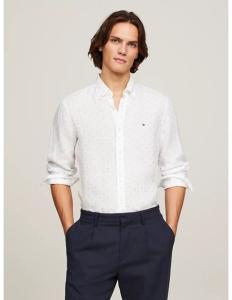 Tommy Hilfiger - LINEN FIL COUPE SF SHIRT