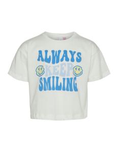 Vero Moda Girl - VMSMILES KELLY CROP SS TOP JRS GIRL