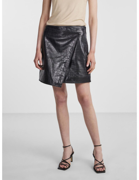 Y.A.S - YASCUT HMW LEATHER SKIRT