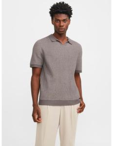 Jack & Jones - JPRBLABANI KNIT SPLIT NECK SN