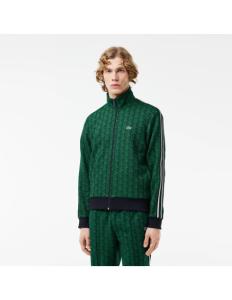 Lacoste - MEN'S PARIS MONOGRAM ZIP-UP SWEATSHIRT