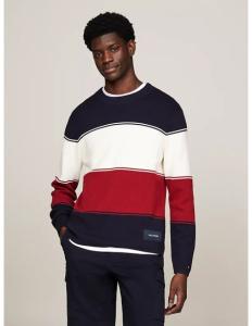 Tommy Hilfiger - MILANO COLOURBLOCK CREW NECK