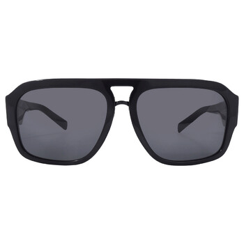 Dark Gray Pilot Sunglasses DG4403 50187