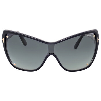 Open Box  Tom Ford  Ekaterina Grey Gradient Sunglasses