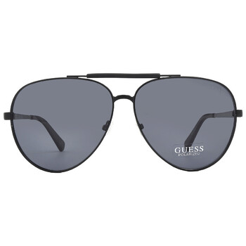Polarized Smoke Pilot Sunglasses GU5209 02D