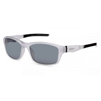 Polarized Smoke Rectangular Sunglasses TB9293 26D