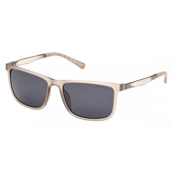 Polarized Smoke Square Sunglasses KC7260 58D