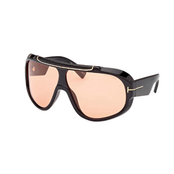 Rellen Brown Mask Sunglasses FT1093 01E