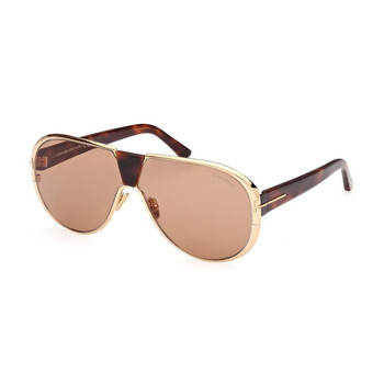 Vincenzo Brown Pilot Sunglasses FT1072 30E