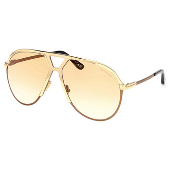 Xavier Brown Gradient Pilot Sunglasses FT1060 30F