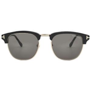 Open Box  Tom Ford Henry Grey Square Sunglasses FT0248 05N