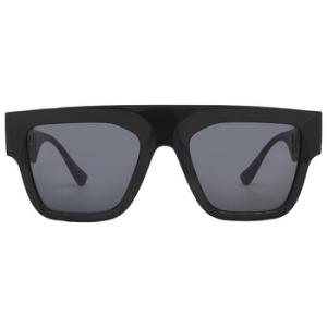 Open Box  Versace Dark Gray Rectangular Sunglasses VE4430U GB187