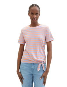 Tom Tailor - PRINTED KNOT T-SHIRT