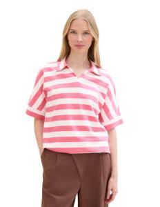 Tom Tailor - T-SHIRT POLO STRIPE