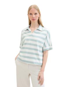 Tom Tailor - T-SHIRT POLO STRIPE