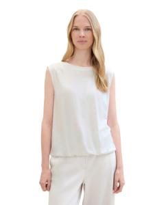 Tom Tailor - T-SHIRT TOP STRUCTURED