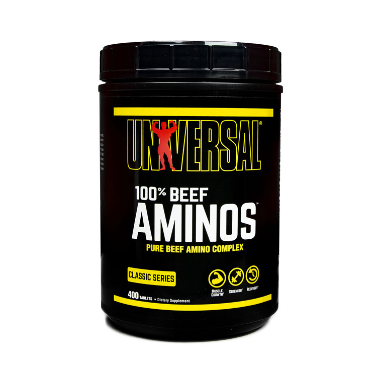 universal nutrition - beef amino - ბიფ ამინო