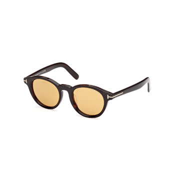 Brown Oval Sunglasses FT1123D 52E