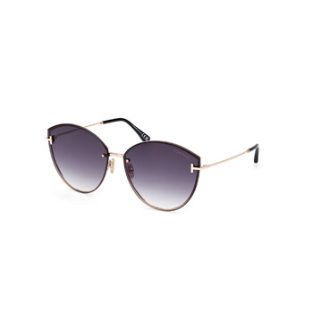 Evangeline Smoke Gradient Cat Eye Sunglasses FT1106 28B