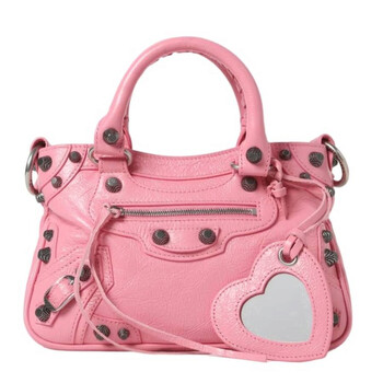 Le Cagole Small Shoulder Bag in Pink