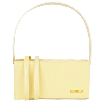 Light Yellow Leather Le Rectangle Shoulder Bag