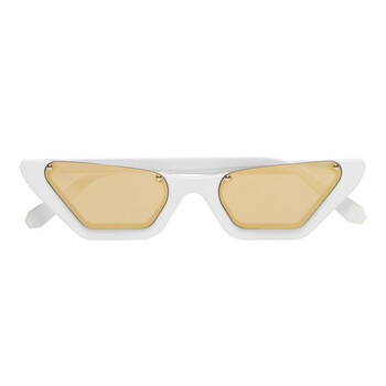 Rachy Gold Cat Eye Sunglasses 000WES0069PTE003NBDWL