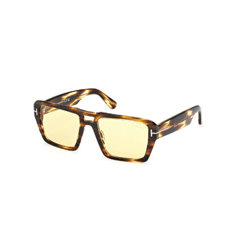 Redford Yellow Photochromatic Square Sunglasses FT1153 52E