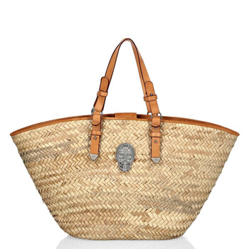 Skull Logo Woven Tote