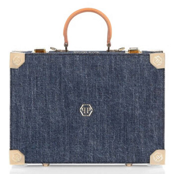 Statement Denim Handle Bag